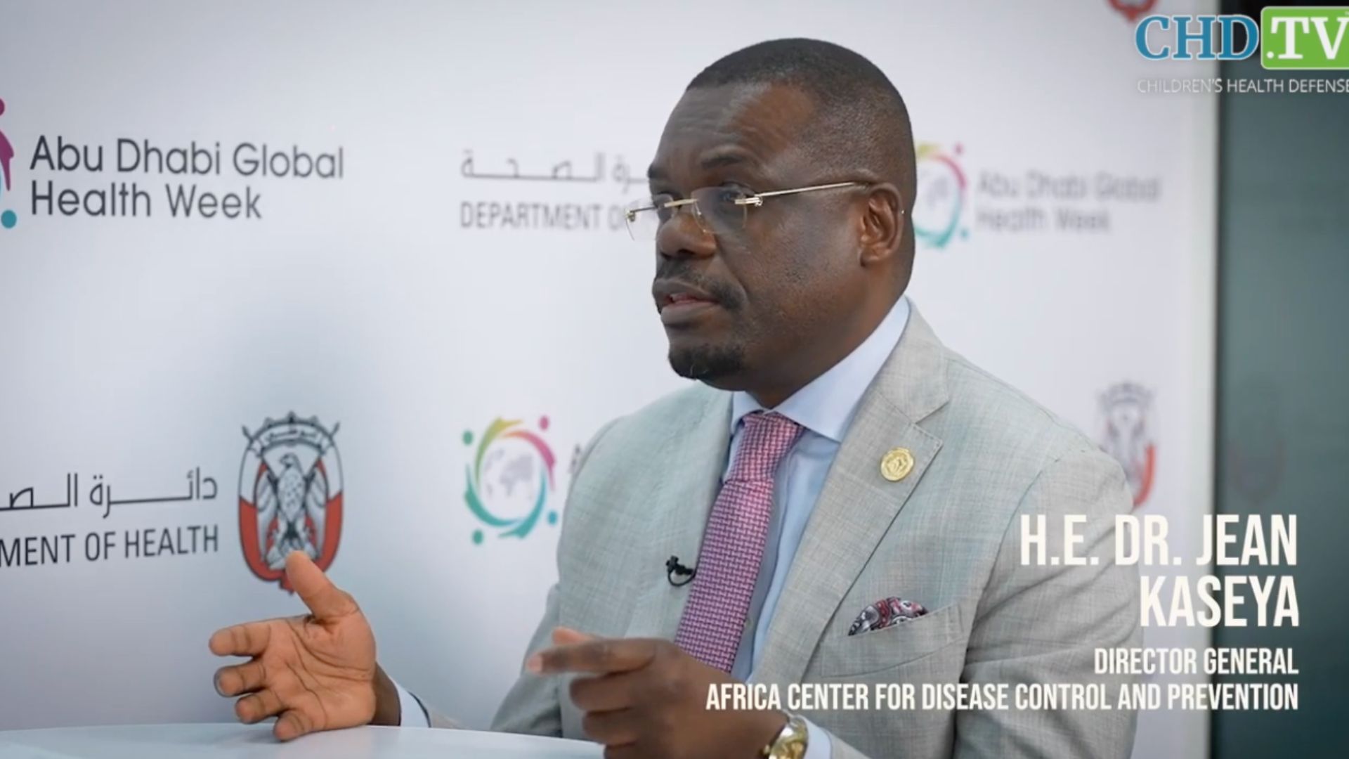 Can Africa Avert the Next Pandemic? | H.E. Dr. Jean Kaseya at Abu Dhabi Global Health Week