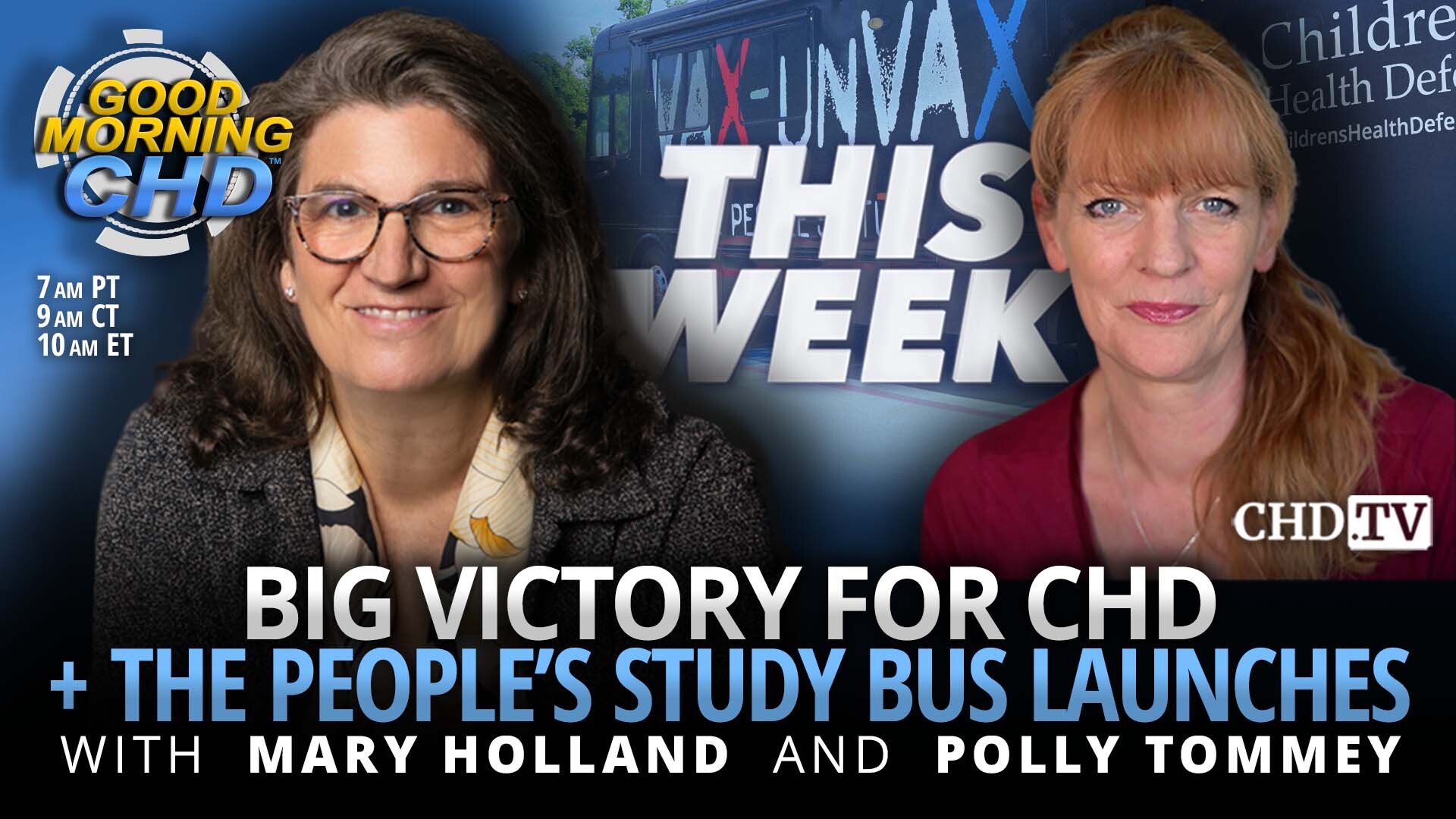 Big Victory For CHD + The People’s Study Bus Launches