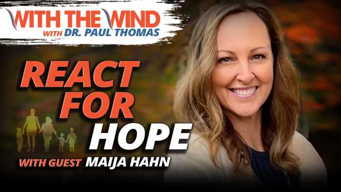 React For Hope With Maija Hahn