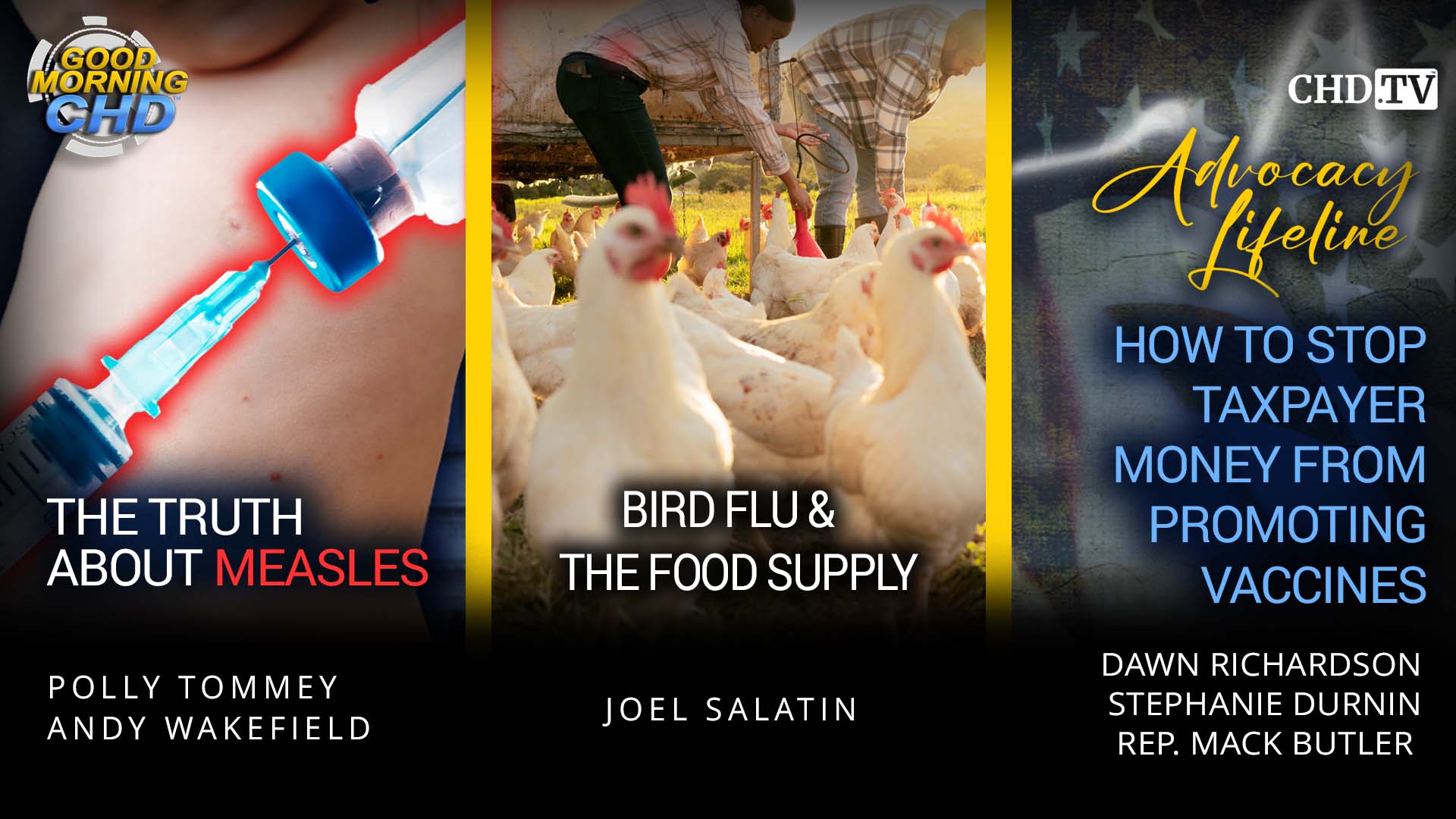 The Truth About Measles + Bird Flu and the Food Supply + How To Stop Taxpayer Money From Promoting Vaccines