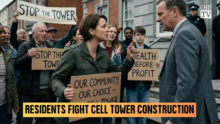 Residents Fight Cell Tower Construction
