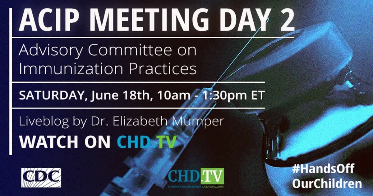 CDC ACIP Meeting | Evidence to Recommend COVID-19 Vaccine for Young Children | June 18th, 2022