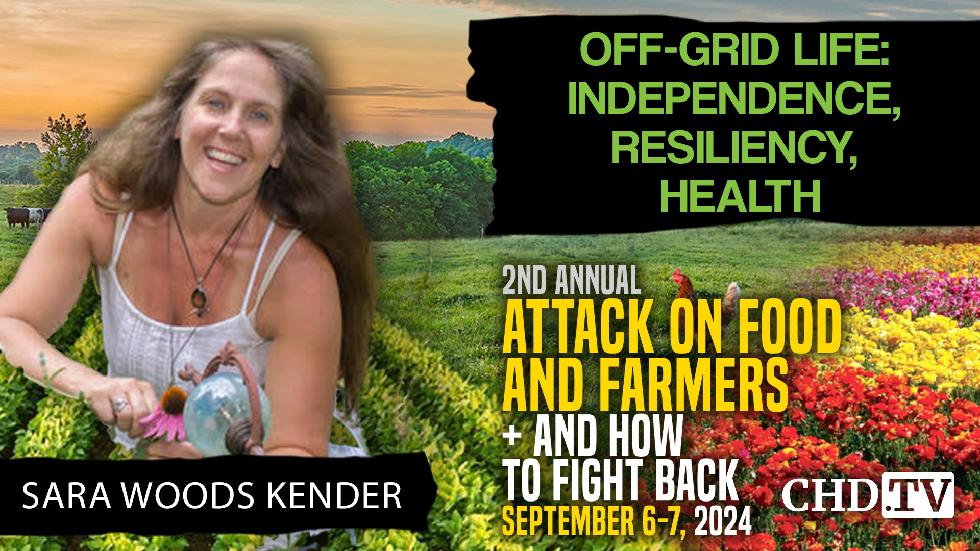 Sara Woods Kender | Off-Grid Life: Independence, Resiliency, Health