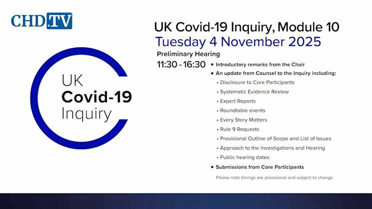 UK COVID-19 Inquiry Meeting | Nov. 4