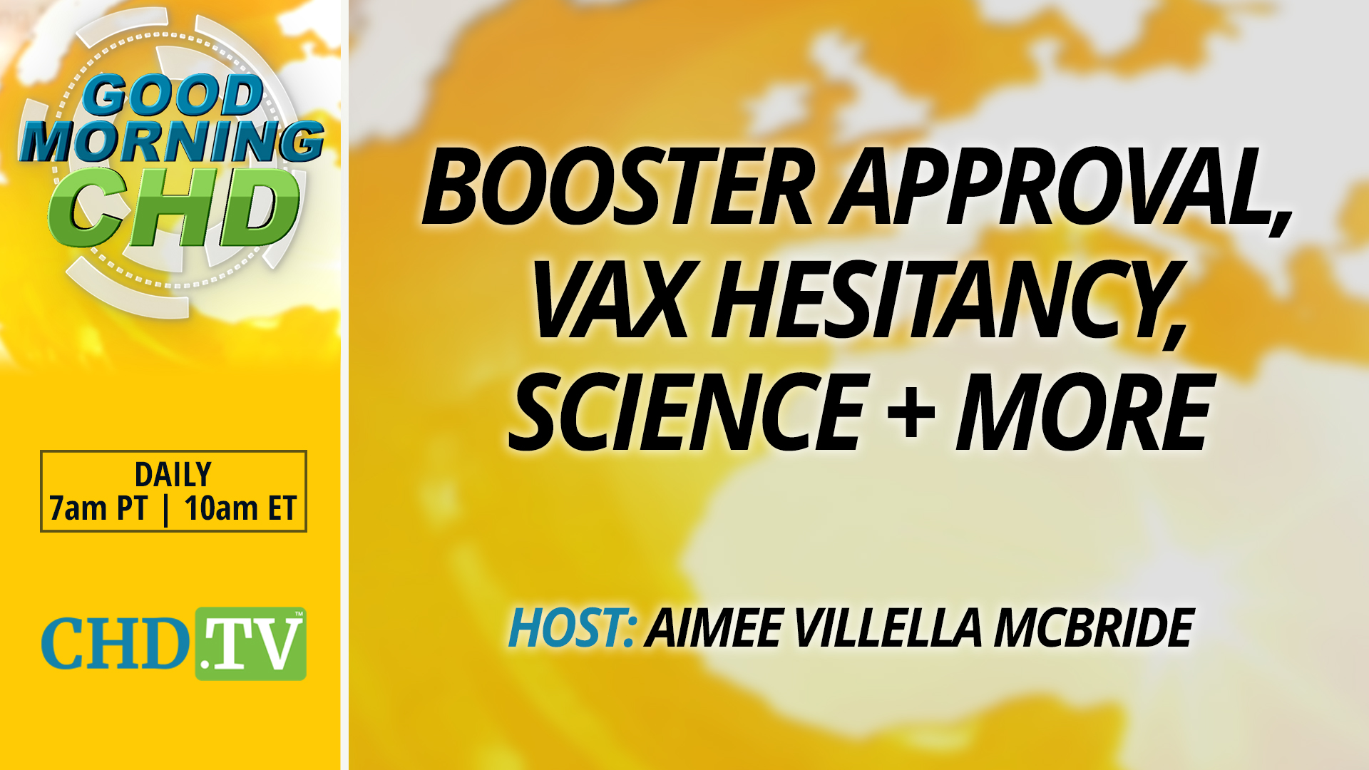Booster Approval, Vaccine Hesitancy, ‘The Science is on Our Side’ + More