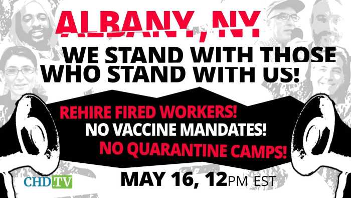 We Stand With Those Who Stand With Us Rally | Albany, NY | May 16th | 12pm ET