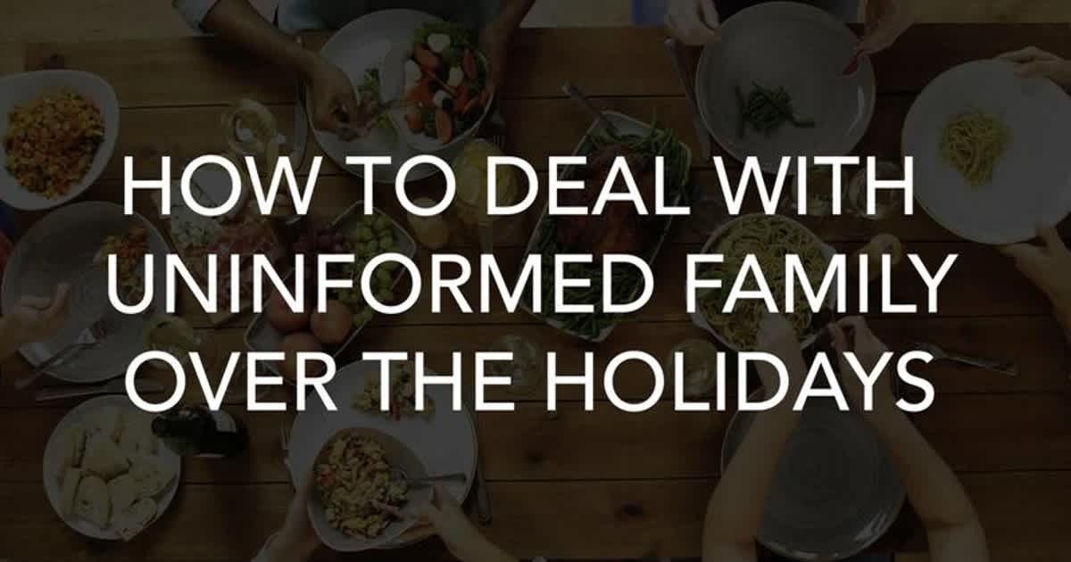 How To Deal With Uninformed Family Over The Holidays - Andrew Wakefield