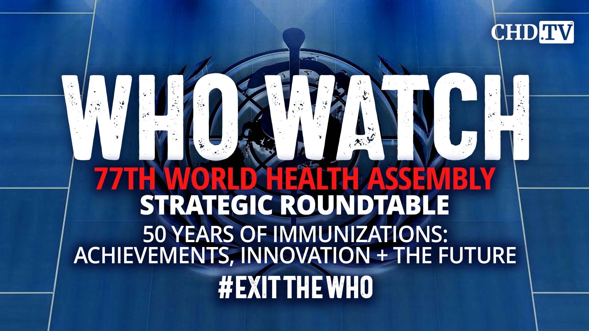 50 Years of Immunization: Achievements, Innovation + the Future | Strategic Roundtable