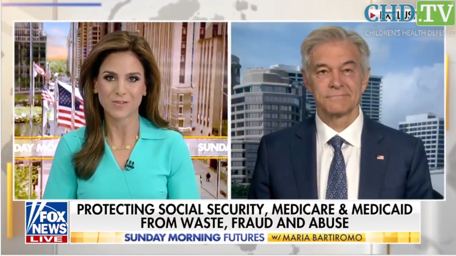 Dr. Oz Says Medicare, Medicaid System Needs To Be Cleaned Up