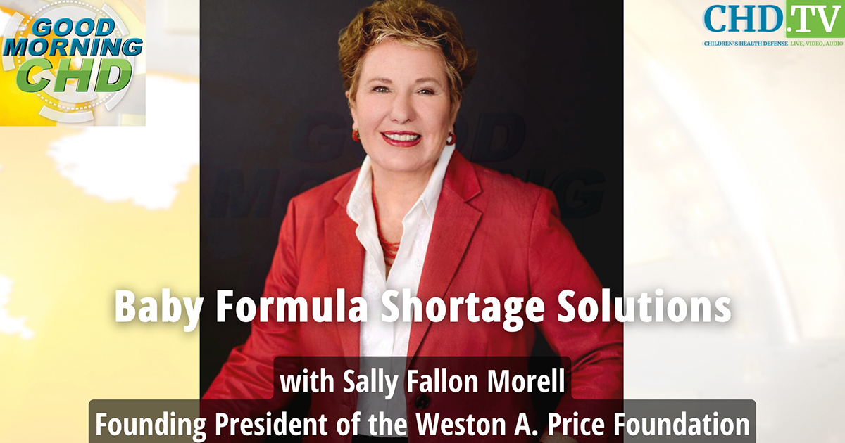 Baby Formula Shortage Solutions With Founding President, Weston A. Price Foundation