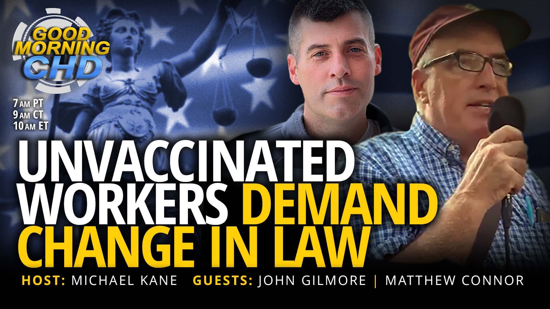 Unvaccinated Workers Demand Change in Law