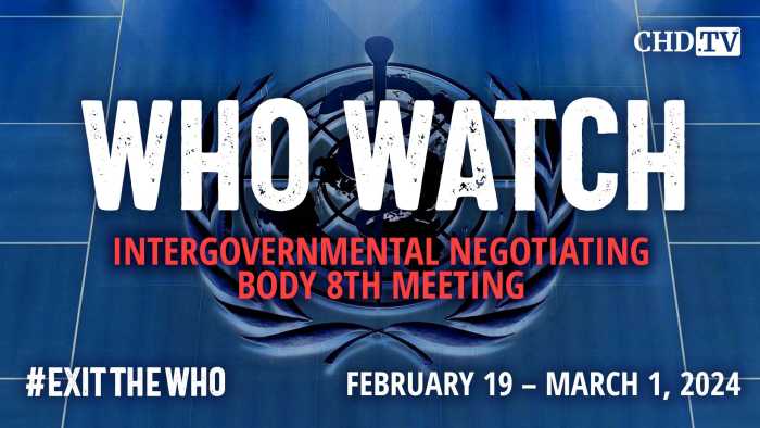 WHO WATCH: 8th Meeting of the INB | Feb. 19