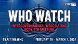 WHO WATCH: 8th Meeting of the INB