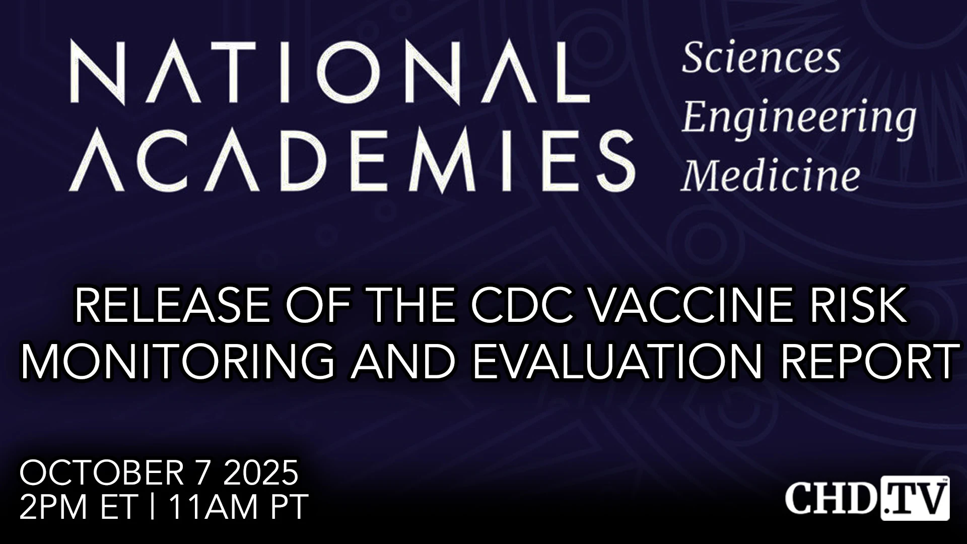 Release of the CDC Vaccine Risk Monitoring and Evaluation Report