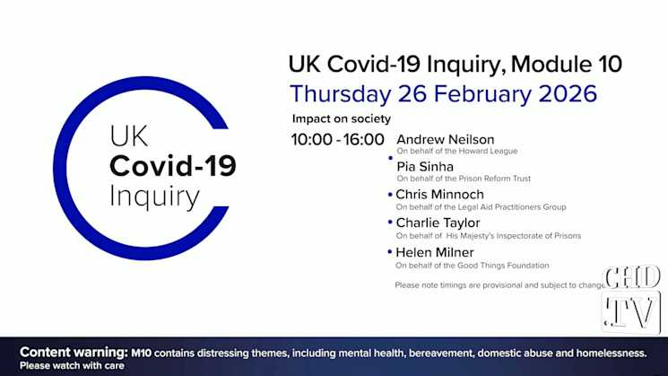 UK COVID-19 Inquiry Meeting | Feb. 26