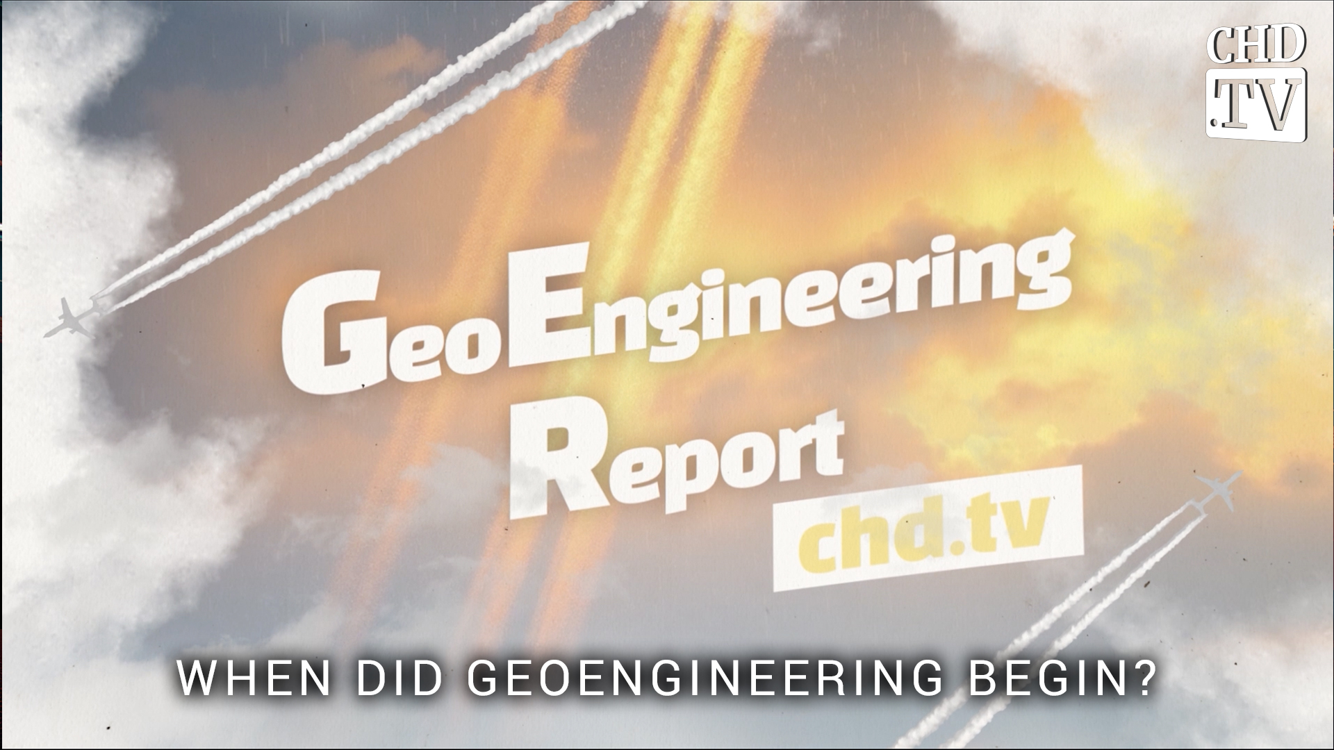 When Did Geoengineering Begin?