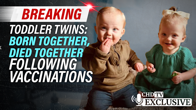 Breaking - Toddler Twins: Born Together, Died Together Following Vaccinations