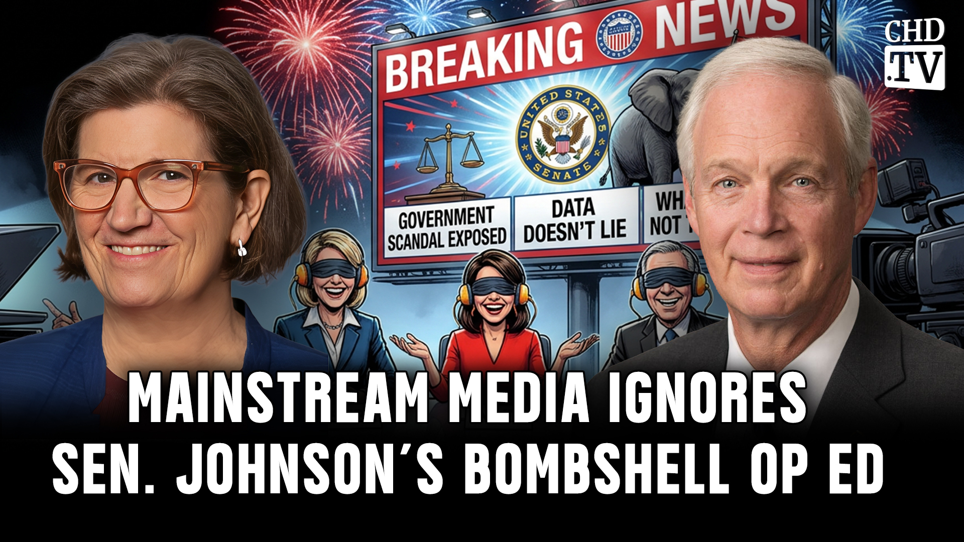 Mainstream Media IGNORES Sen. Johnson's BOMBSHELL Op Ed