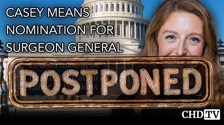 POSTPONED — Nomination Hearing: Casey Means for Surgeon General