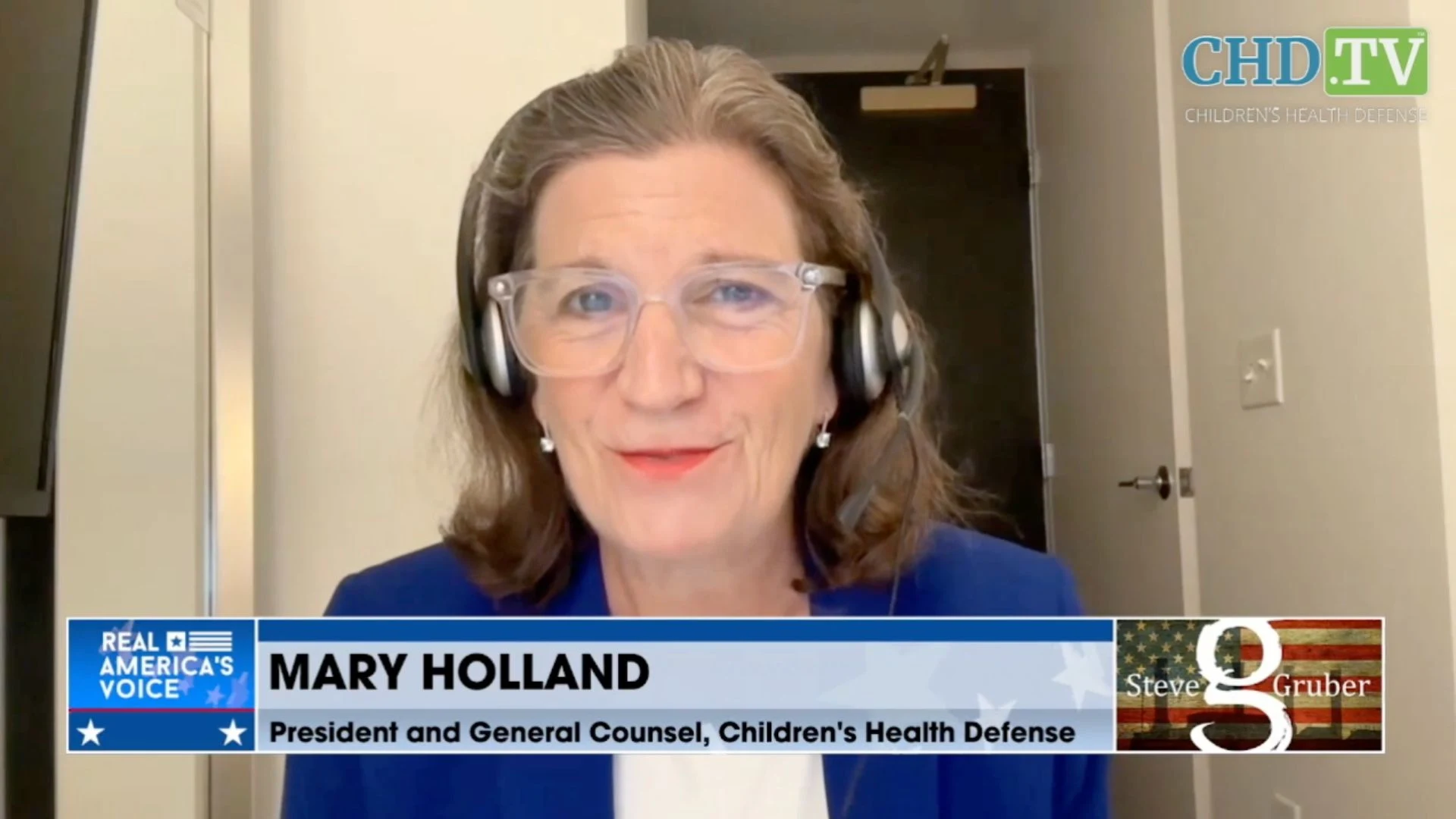 Mary Holland on the Steve Gruber Show