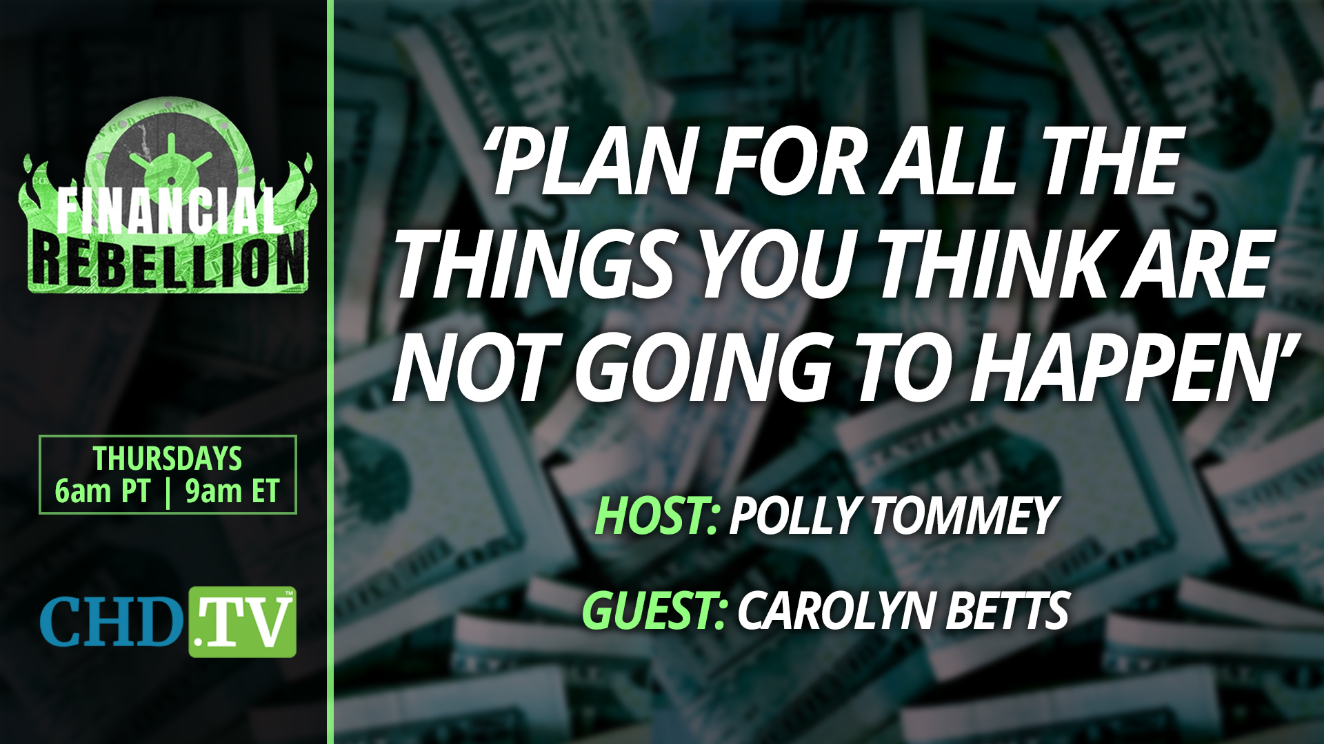 ‘Plan for All the Things You Think Are Not Going to Happen’