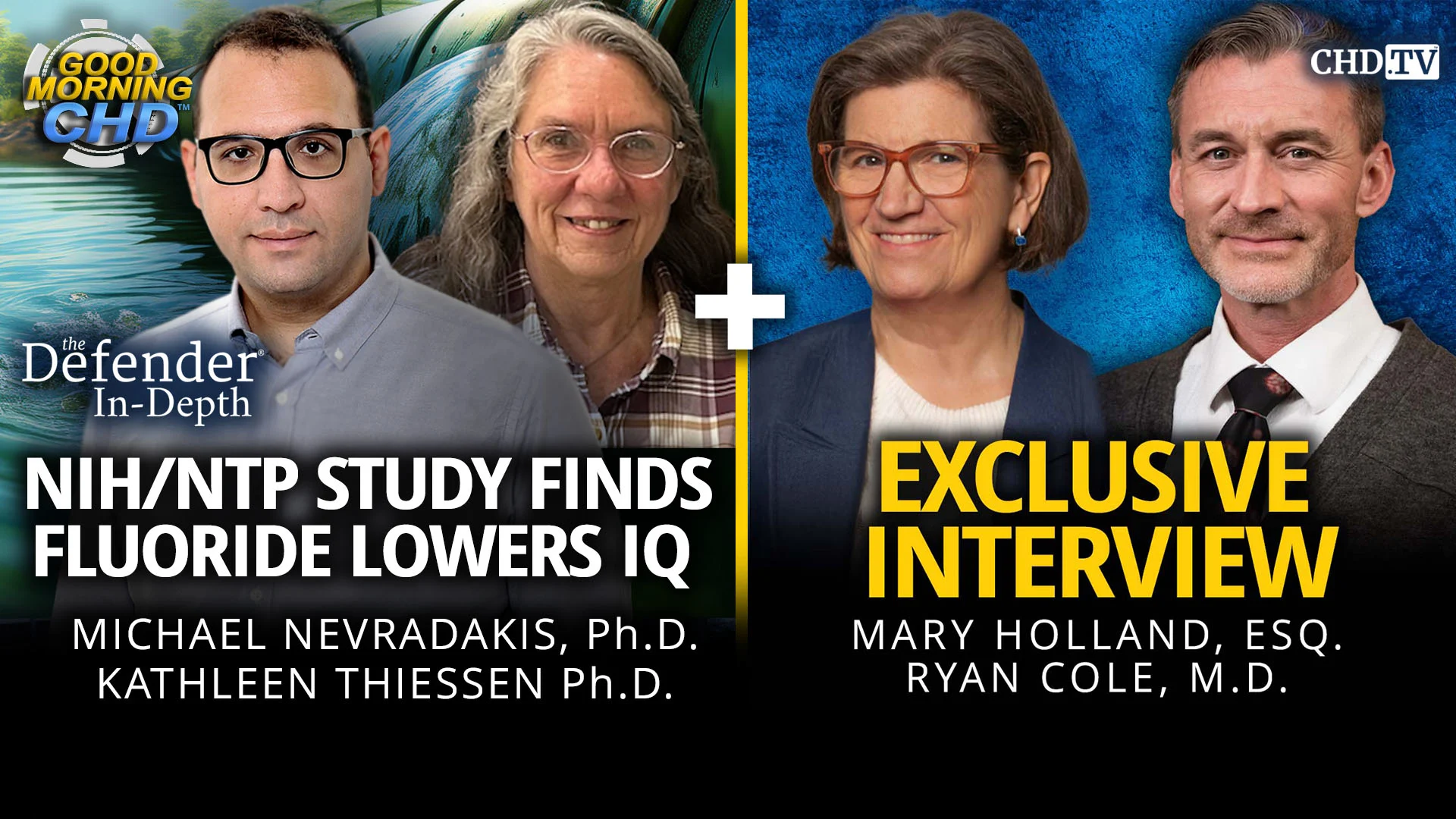 NIH/NTP Study Finds Fluoride Lowers IQ + Exclusive Interviews With Ryan Cole, M.D.