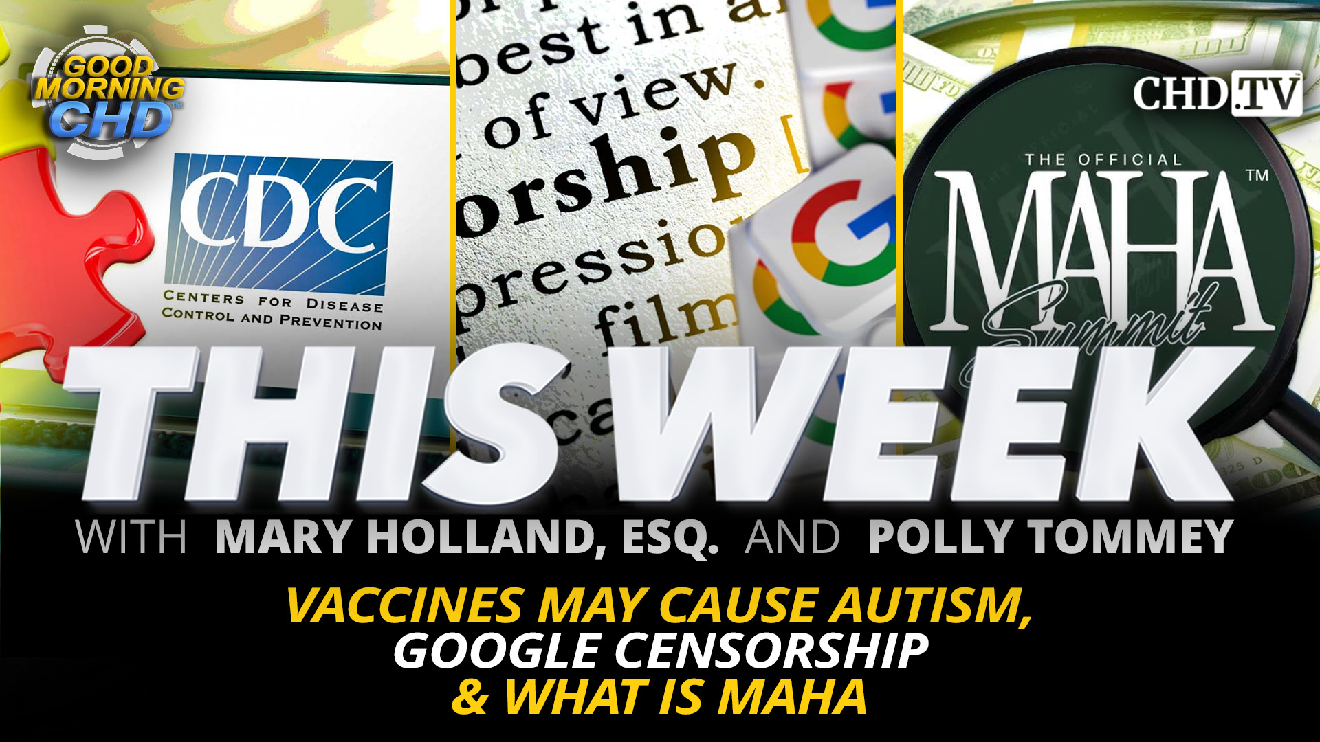 Vaccines May Cause Autism, Google Censorship  & What Is MAHA