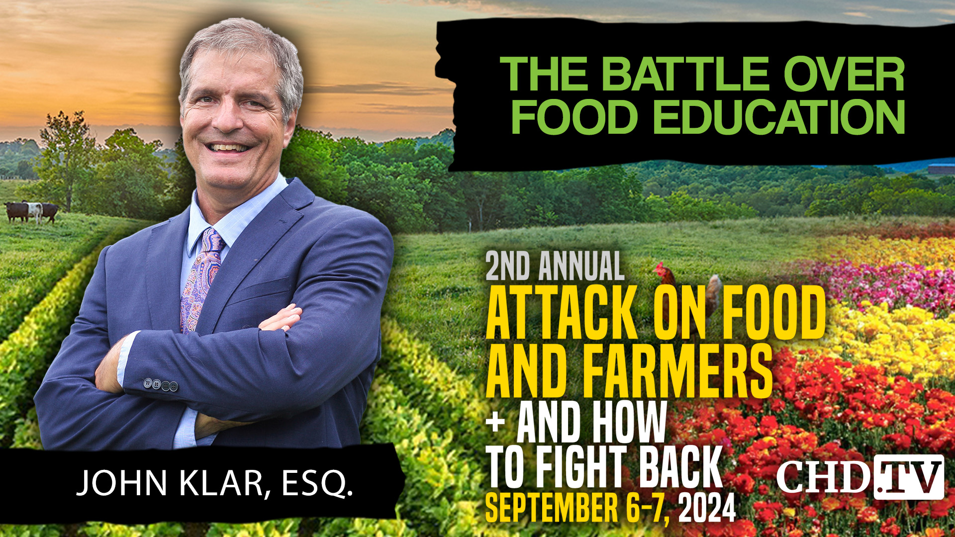 John Klar | The Battle Over Food Education