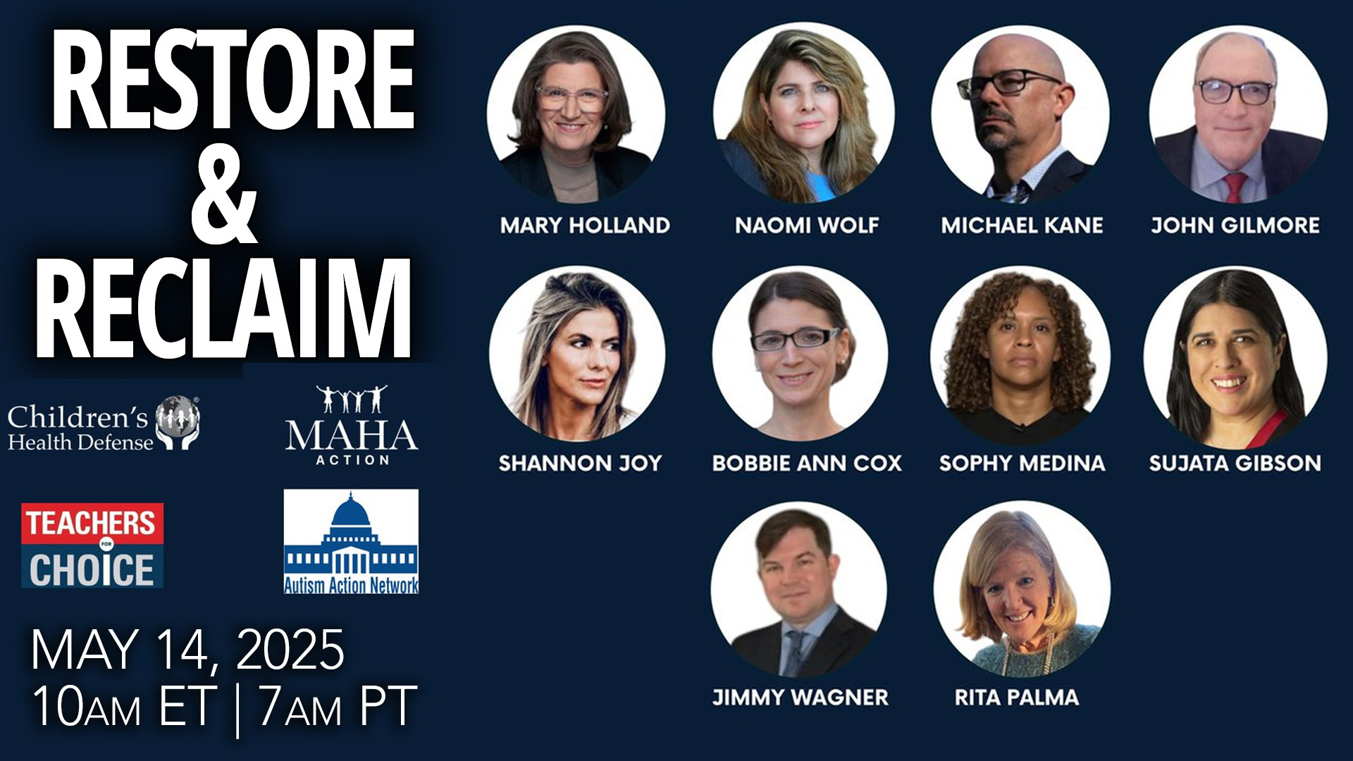 Restore & Reclaim Rally in Albany, NY