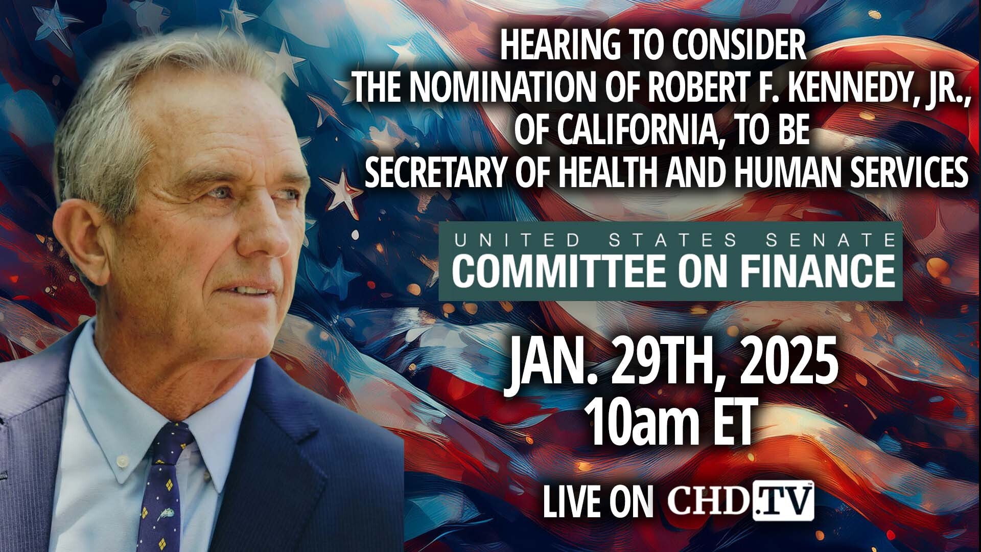 Robert F. Kennedy Jr. HHS Confirmation Hearing | Jan. 29