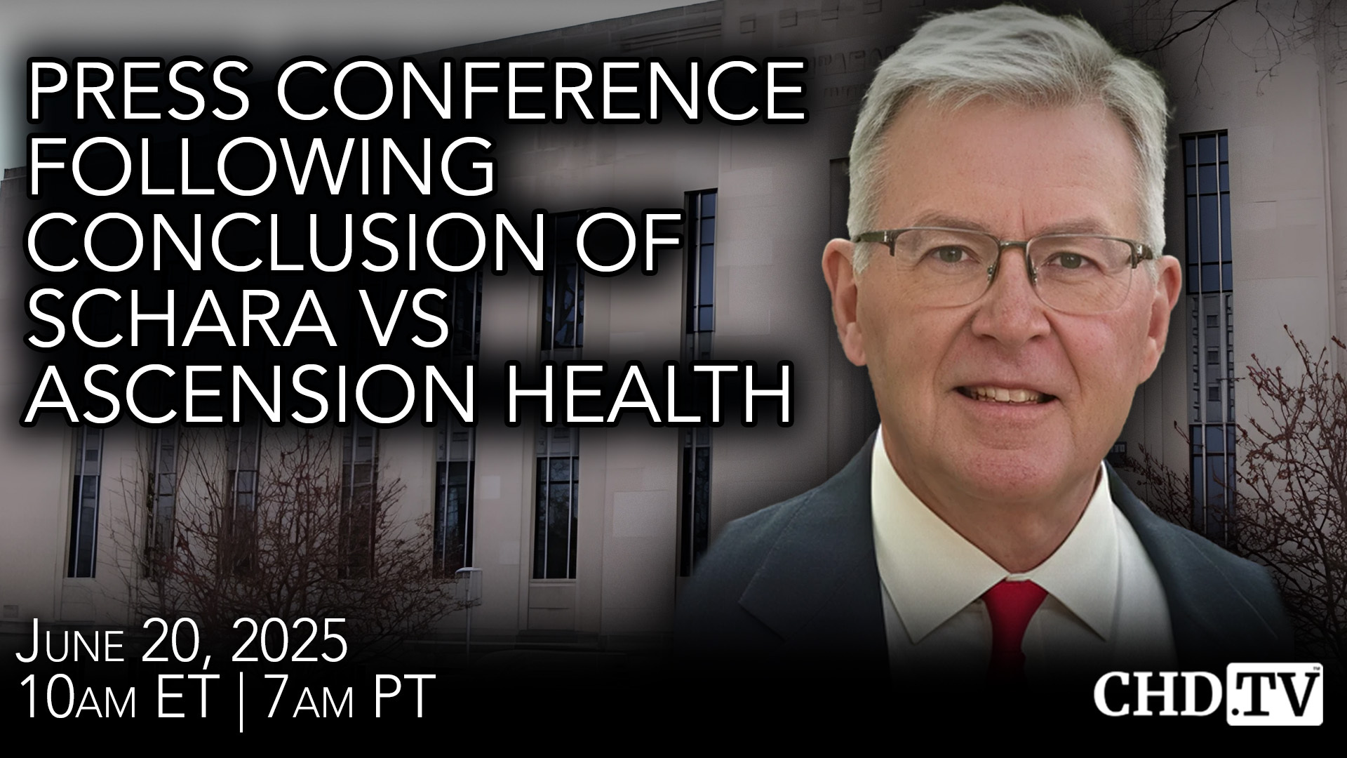 Press Conference Following Conclusion of Schara v. Ascension Health