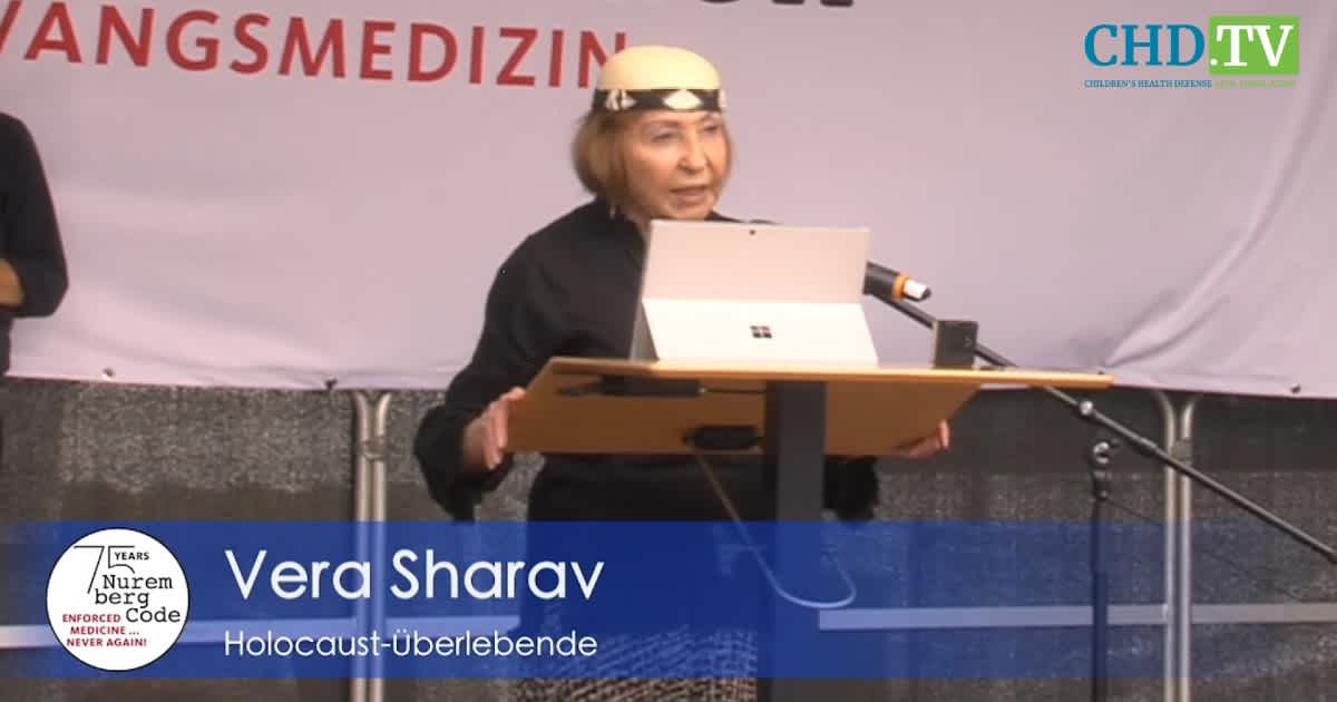 Vera Sharav — Nuremberg 75th Commemoration