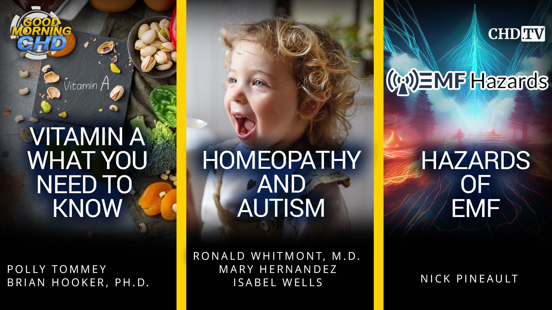 Vitamin A What You Need To Know + Homeopathy and Autism + Hazards of EMF