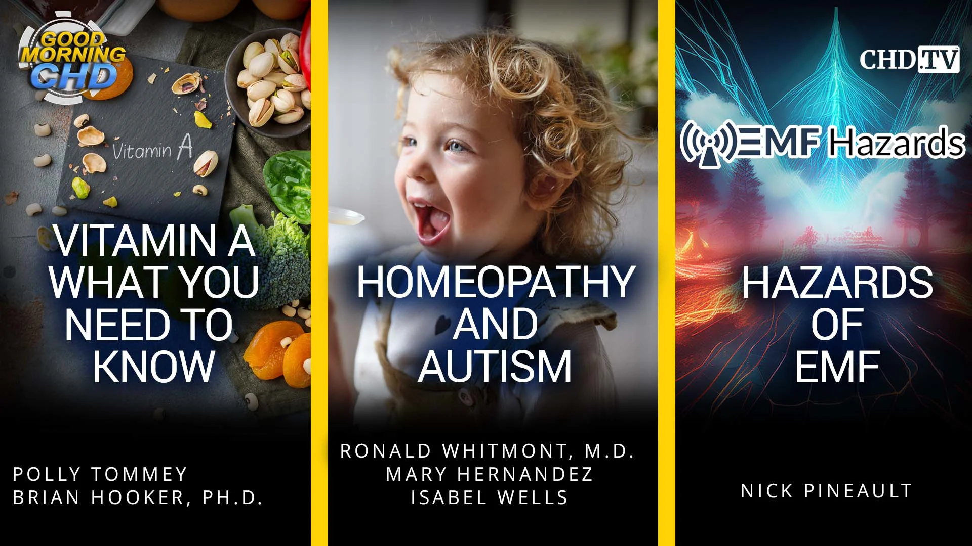 Vitamin A What You Need To Know + Homeopathy and Autism + Hazards of EMF