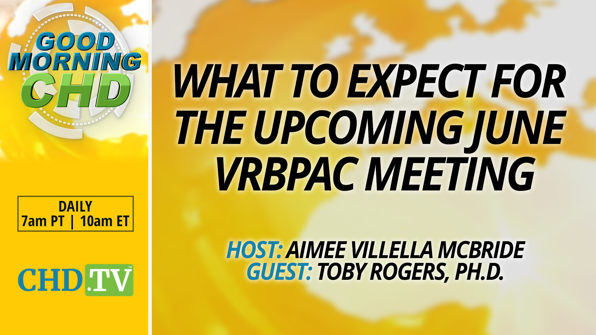 What to Expect for the Upcoming June VRBPAC Meeting