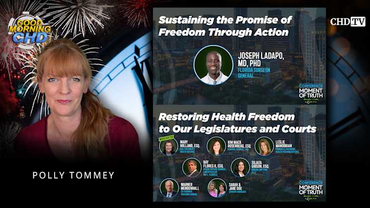 Sustaining the Promise of Freedom Through Action + Restoring Health Freedom to Our Legislatures and Courts