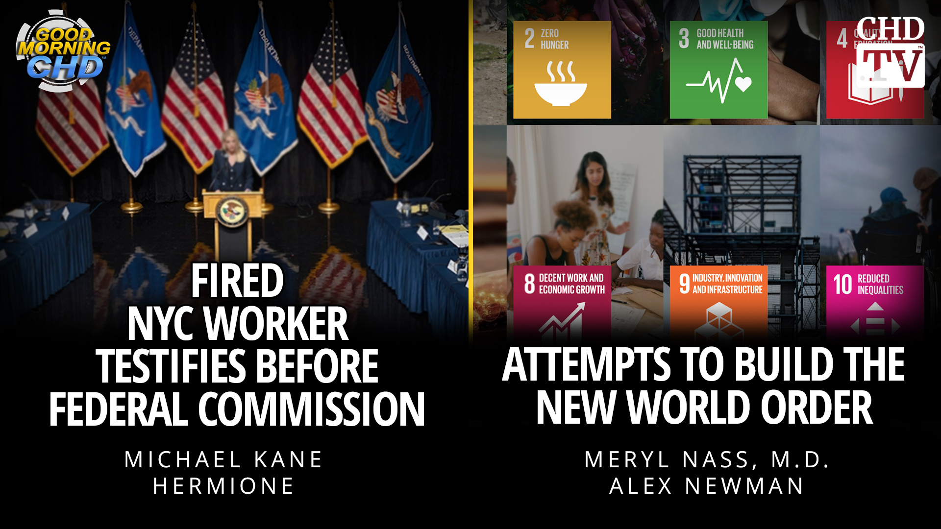 Fired Worker Testifies Before Federal Commission + Attempts to Build the New World Order