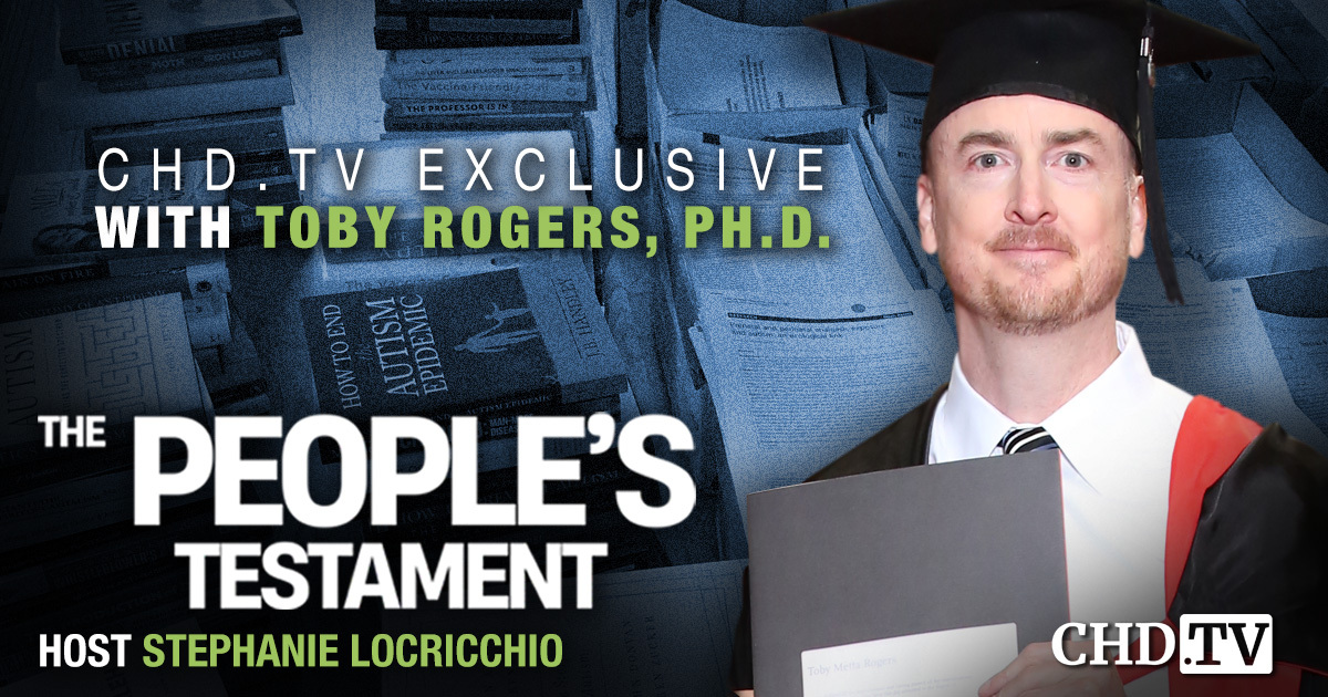 CHD.TV Exclusive With Toby Rogers, Ph.D.