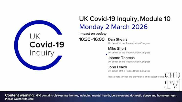 UK COVID-19 Inquiry Meeting | Mar. 2
