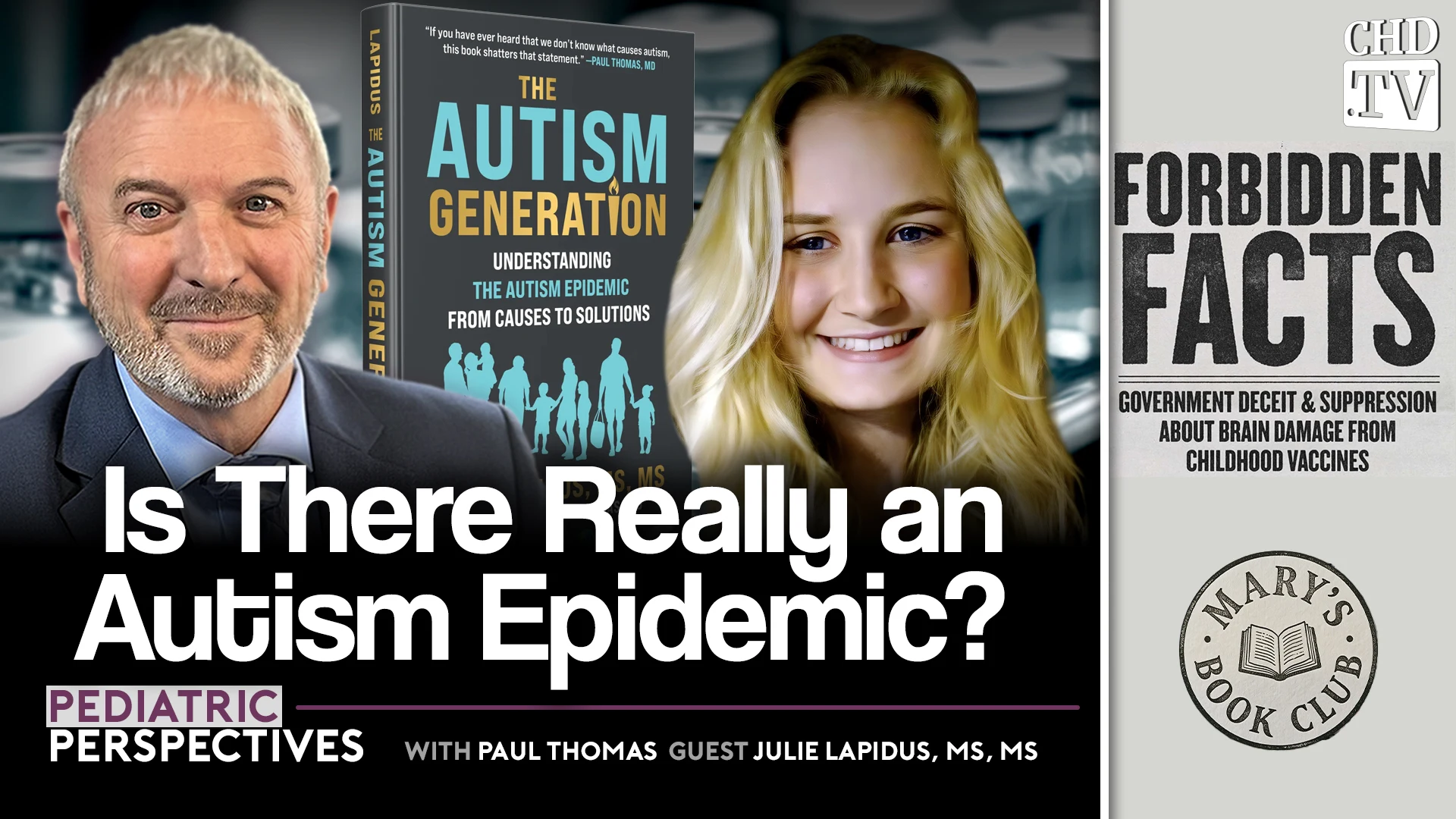 Is There Really an Autism Epidemic? + Mary's Book Club
