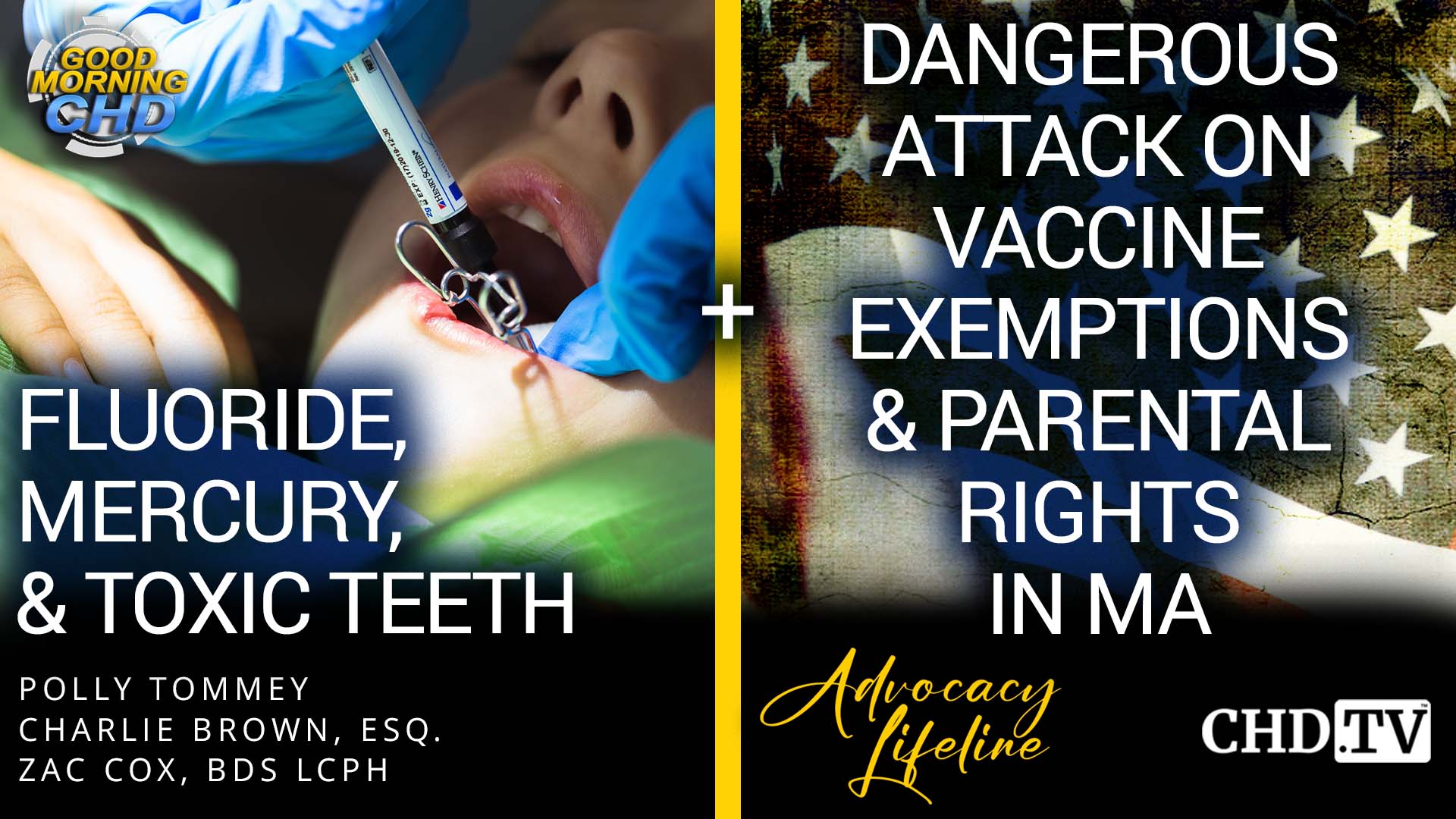 Fluoride, Mercury, and Toxic Teeth + Dangerous Attack on Vaccine Exemptions & Parental Rights in Massachusetts