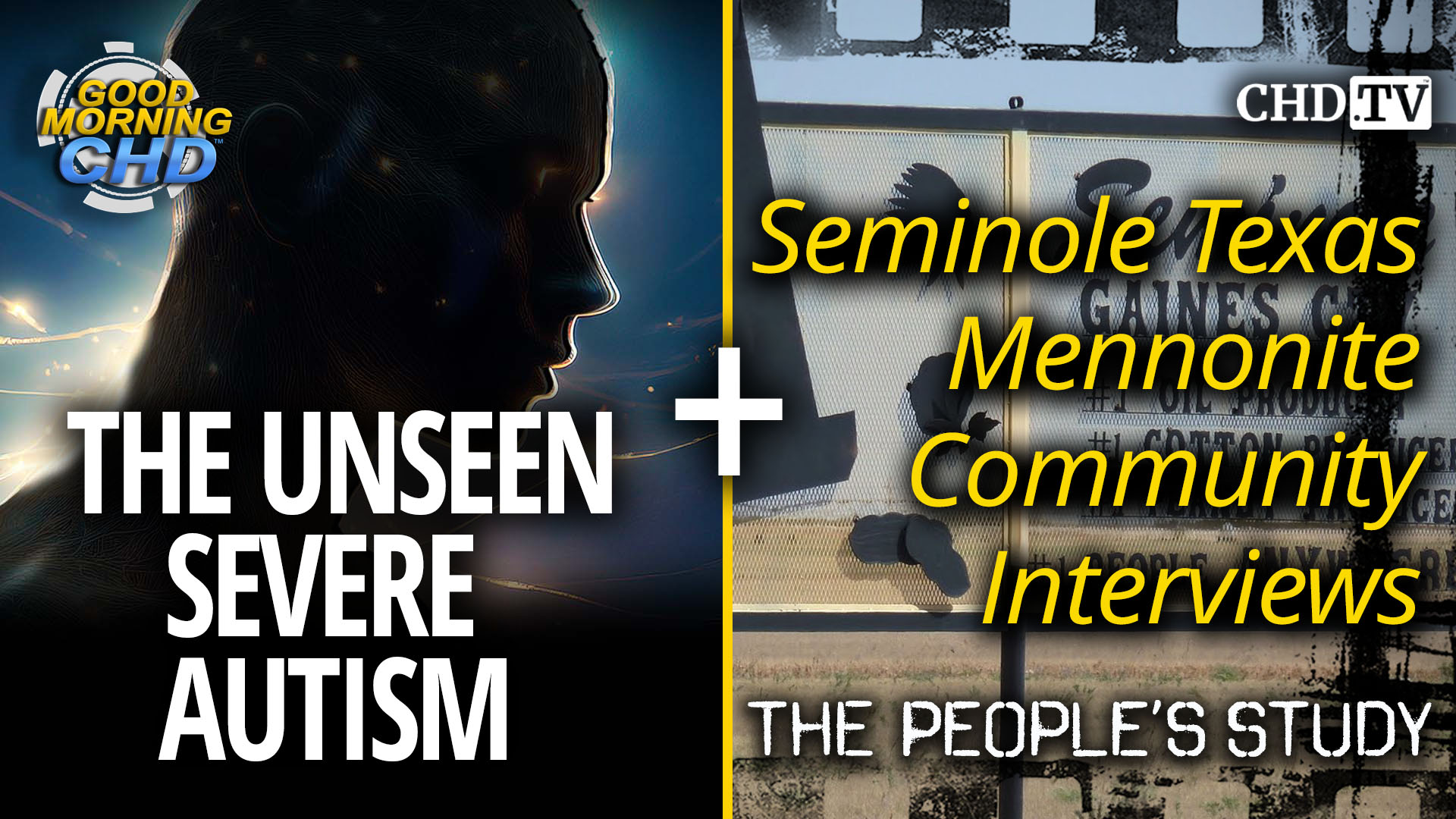 The Unseen Severe Autism + Seminole Texas Mennonite Community Interviews