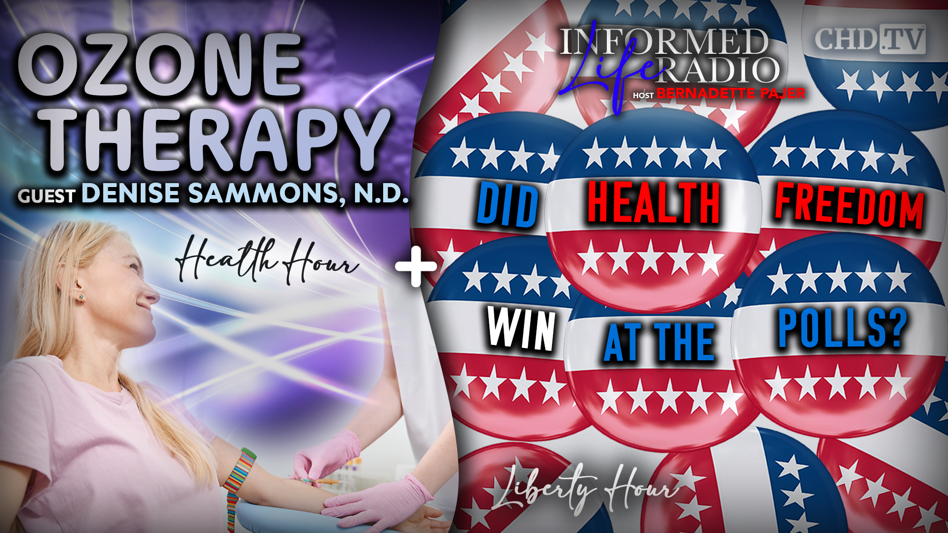 OZONE THERAPY + Did Health Freedom Win at the Polls?