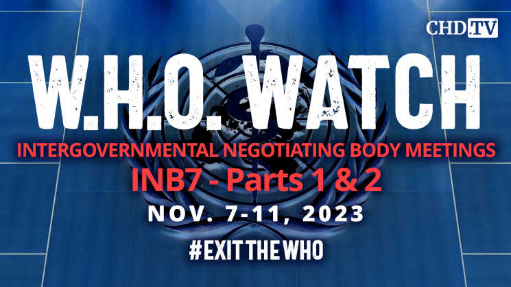 W.H.O. WATCH Intergovernmental Negotiating Body Meetings - INB7 Parts 1&2 thumbnail