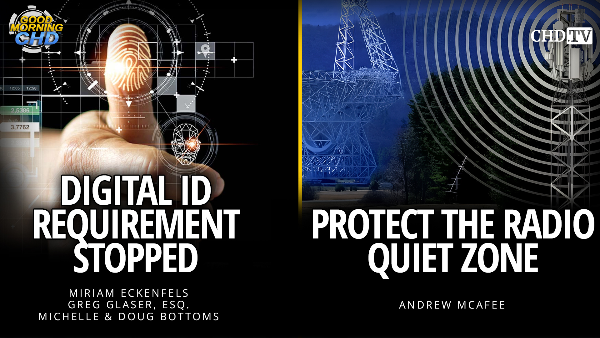 Digital ID Requirement Stopped + Protect the Radio Quiet Zone