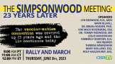 The Simpsonwood Meeting: 23 Years Later