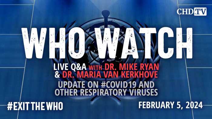 WHO WATCH: Q&A — Update on COVID-19 and Other Respiratory Viruses