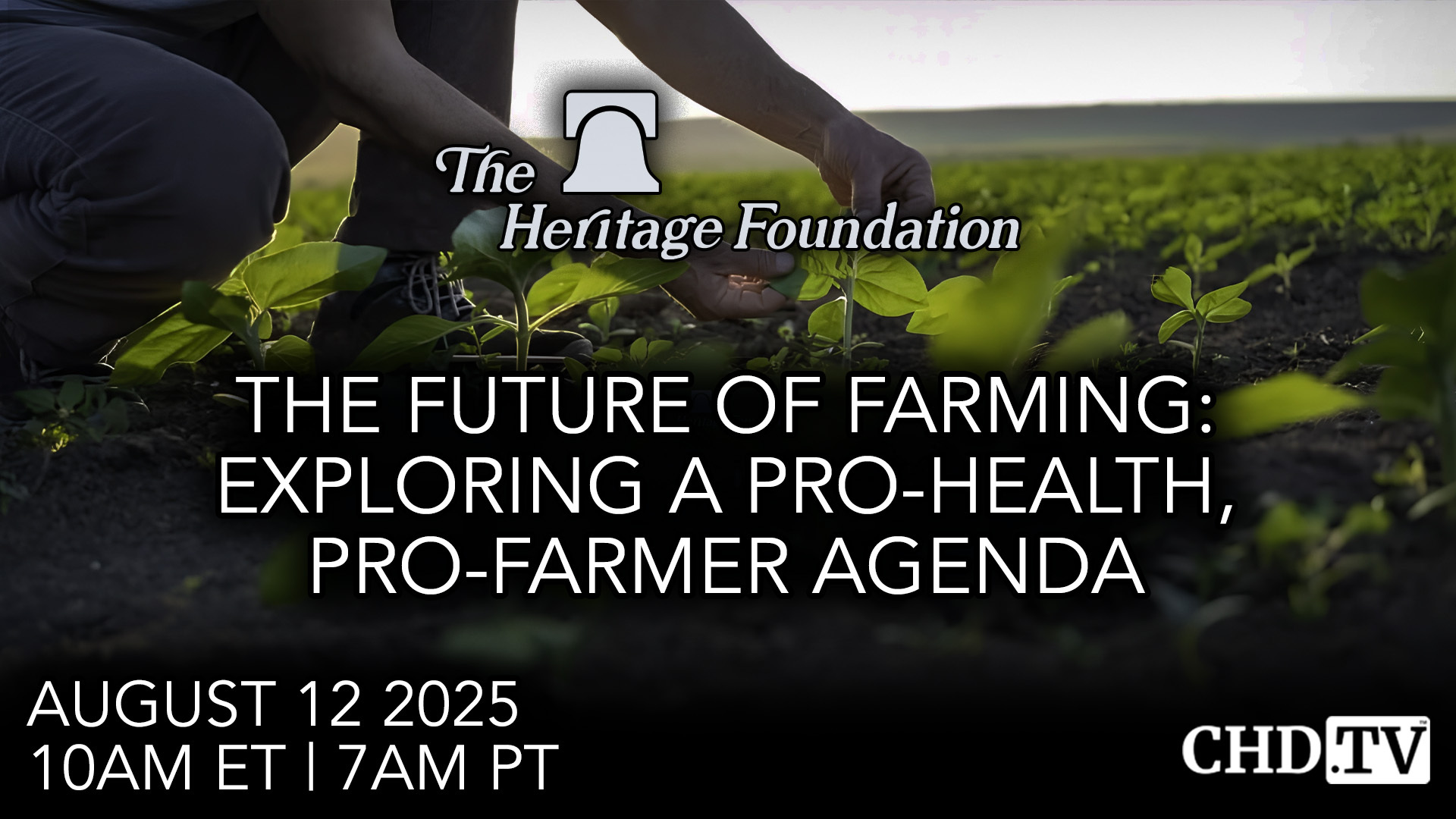 The Future of Farming: Exploring a Pro-Health, Pro-Farmer Agenda
