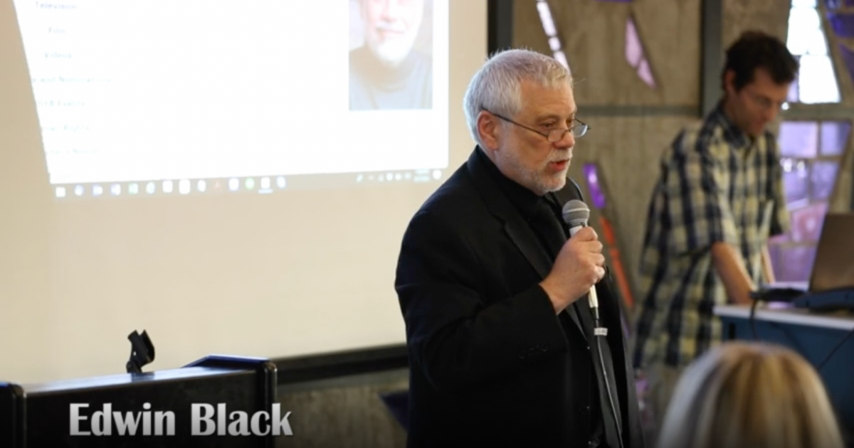 Edwin Black — Eugenics Lecture at UC Berkeley