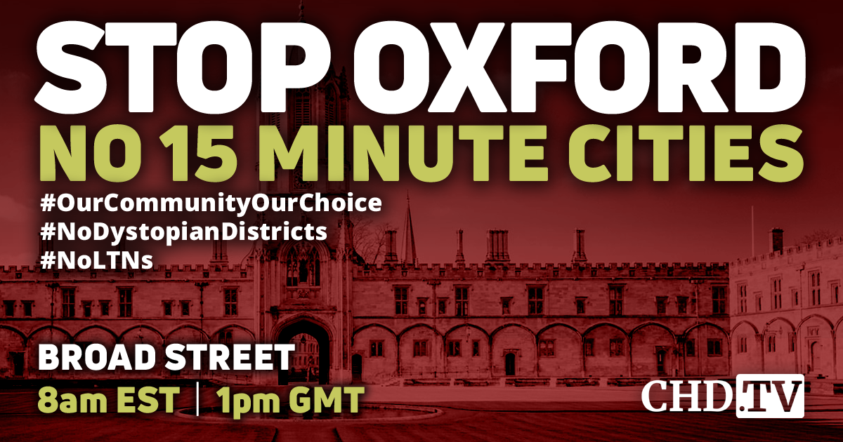 STOP OXFORD - No 15 Minute Cities